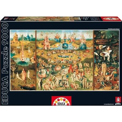 EDUCA Puzzle Garden of Earthly Delights 9000 Teile