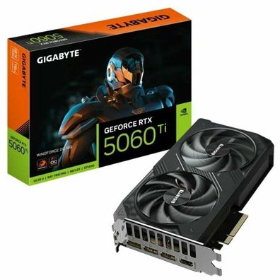 Gigabyte RTX5060 TI Windforce OC, 16GB GDDR7 HDMI 3xDP