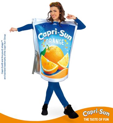 Capri Sun Kostüm Lizenz Capri Sonne Trinkpäckchen Karneval Fasching