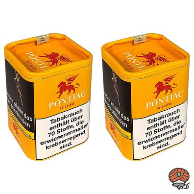 Pontiac Gold Blend Tabak Dose 2x 120g