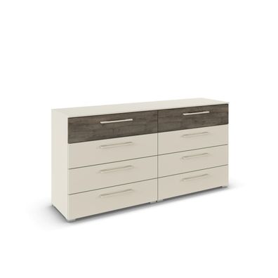 Rauch Sideboard Luana 8 Schubladen Champagner Modern