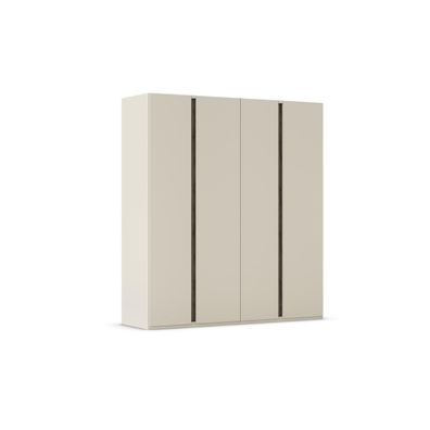 Rauch Kleiderschrank Luana 4-türig Champagner Modern