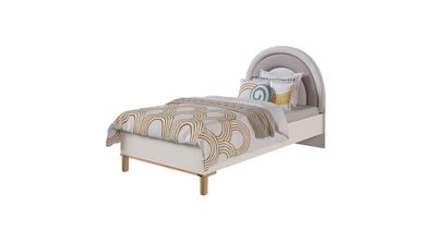 Ritmik Jugendbett Bohemlife mit gepolstertem Kopfteil