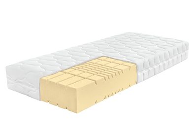 Kaltschaummatratze 5-Zonen Matratze Arella Hard+ 24cm Höhe