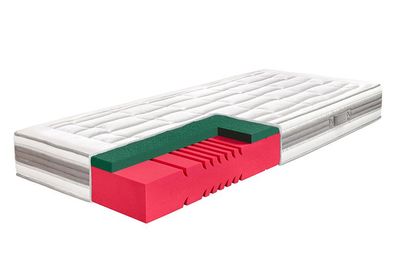 Hybridschaummatratze 5-Zonen Divia 24 cm Höhe