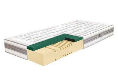 Hybridschaummatratze 5-Zonen Divia Hard 24 cm Höhe