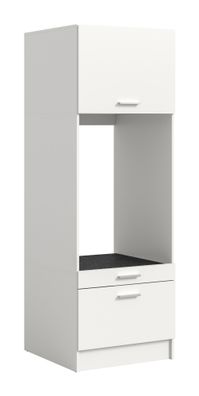 Waschmaschinenschrank in weiß Nachbildung