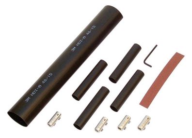 1St. 3M 91-AHMC 6 Warmschrumpf-Verbindungsgarnitur 91-AHMC 3 x 1,5-4 x 6mm² Pressverb
