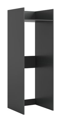 Waschmaschinenschrank in anthrazit Nachbildung