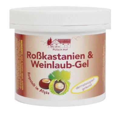 2 x Rosskastanien- und Weinlaub-Gel 250ml R-1302