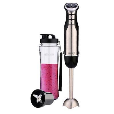 Camry CR 4615 Stabmixer-Set 400W, LED-Beleuchtung mit 500 ml Flasche