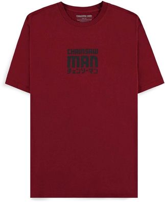 Chainsaw Man - Bordeaux Smile Men'S Short Sleeved T-Shirt