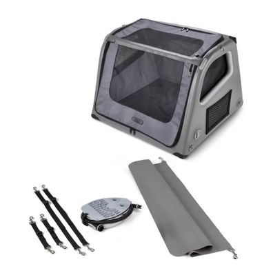 Original Audi Hundebox aufblasbar Transportbox Kofferraumbox 85E017235A