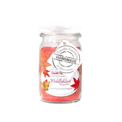 Baby-Jumbo Duftkerze im Weckglas, Wohlfühlzeit 1 St