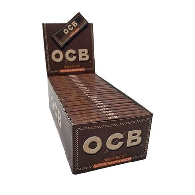 OCB Unbleached Virgin Paper ungebleicht 50 Stück à 50 Blatt