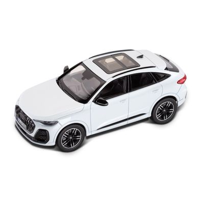 Original Audi Q5 Sportback Modellauto 1:43 Miniatur Modell weiß 5012505031