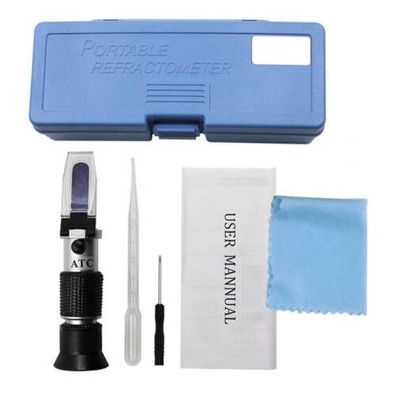 4IN1 KFZ Refraktometer Säurerprüfer Frostschutzprüfer PKW Batterie Säure Prüfer