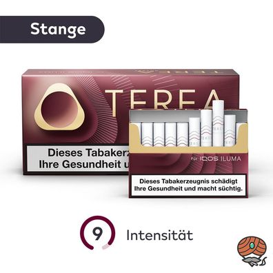 TEREA Russet Tabaksticks für IQOS ILUMA, 10x20 Stück = 1 Stange