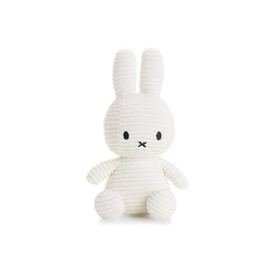 Miffy Cord-Plüschfigur weiß 50cm Kuscheltier Stofftier Hase Plüschtier Plush
