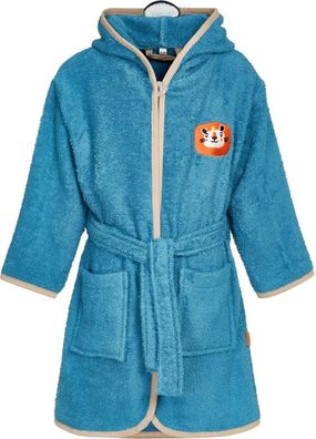 Playshoes Kinder Frottee-Bademantel Dschungel 340021