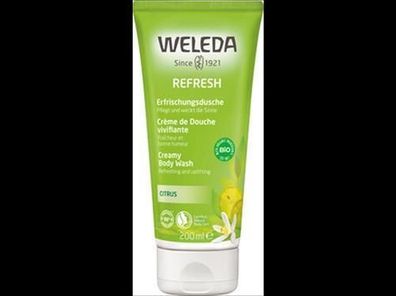 Weleda 3x WELEDA Refresh Erfrischungsdusche Citrus 200ml