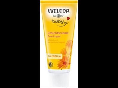 Weleda 6x WELEDA Calendula Gesichtscreme 50ml