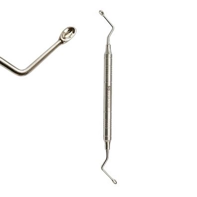 Sharp Spoon Scaler, Handle Ø 8mm