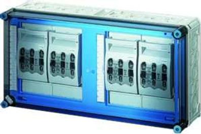 1St. Hensel Mi 6465 Mi-NH-Sicherungslasttrennschaltergehäuse 4x3x NH00, . Sammelschie