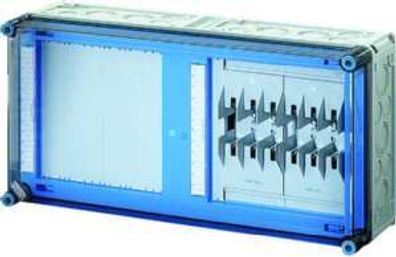 1St. Hensel Mi 6422 Mi-NH-Sicherungsgehäuse 2xNH 00, 3polig, Sammelschiene 250 A, 5po