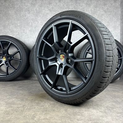 Winterräder Porsche Taycan J1-1 21 Zoll Original RS Spyder Felgen 9J1073603NN