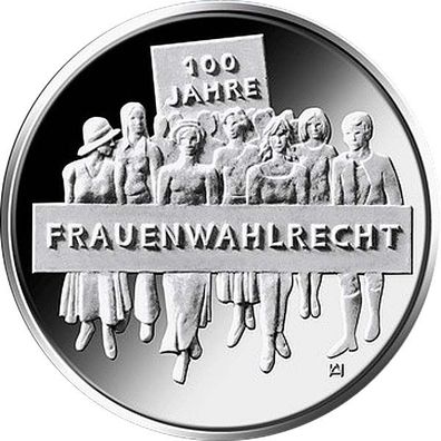 Deutschland 2019 - 20 Euro - 100 Jahre Frauenwahlrecht*