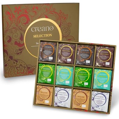 Geschenk Creano Bio Organic TEA BLEND 48 BioTeebeutel in 6 unterschiedlichen Sorte