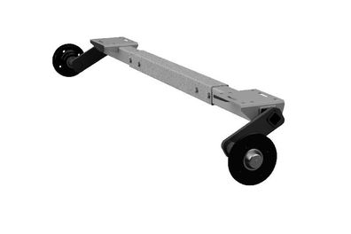 Verstellbare Laufachse 550Kg 4x100 Anhängerachse Flexiachse Universalachse