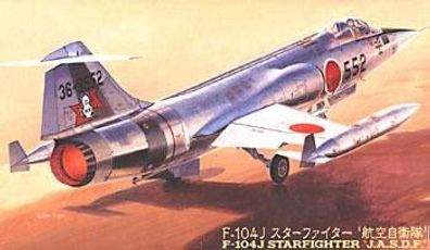 Hasegawa F-104J Starfighter JASDF 607218 Bausatz 07218