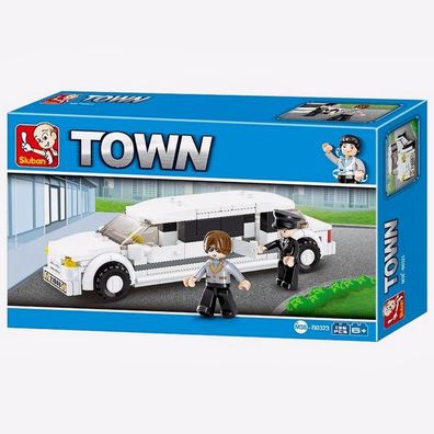 Sluban Limousine Bausteine Klembausteine Town B0323 - 135 Teile