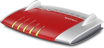 AVM FRITZ!Box 7490 WLAN AC+N Router bis zu 1300MBit/s. Rot/Weiß - Neuwertig