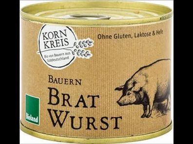 Kornkreis 6x Bioland Bauernbratwurst 190g