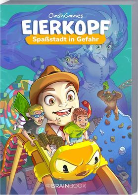 Spaßstadt in Gefahr | Eierkopf | ClashGames | Taschenbuch | 240 S. | Deutsch