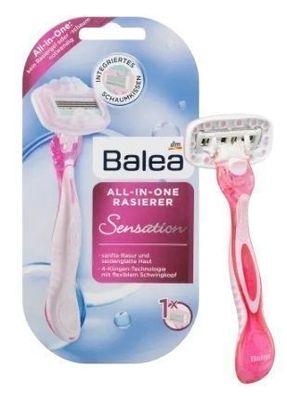 Balea Universalrasierer - 1 Stueck, Praezisionsrasur fuer alle Hauttypen