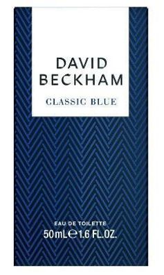 David Beckham Klassischer Blauer Eau de Toilette, 50 ml