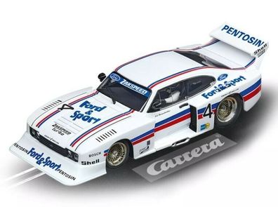 20027628 Carrera Evo. Ford Capri Zakspeed Turbo Lili Reisenbichler No.4. 1:32