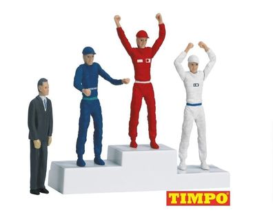 21121 Carrera | Siegerpodest mit Figuren