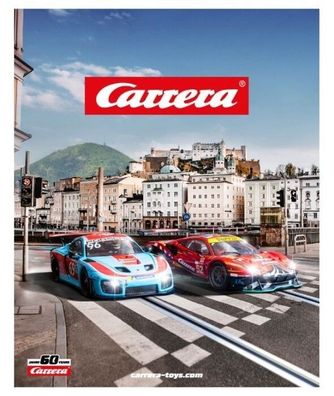 21141 Carrera Retro Blechtafel | 60 Jahre Carrera | Porsche vs. Ford GT