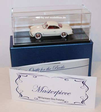 autocult ATC90066 | Volkswagen VW Karmann Ghia Prototyp 1954 | weiß | L.E. 1:43