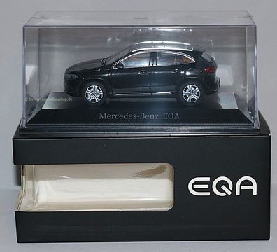B66960825 | Mercedes Benz EQA | Progressive Line | H243 | cosmos schwarz | 1:43
