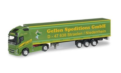 Herpa 304474 - Volvo FH GL XL Kühlkoffer-Sattelzug "Gellen Speditions GmbH" 1:87