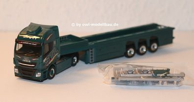Herpa 310147 - Iveco Stralis XP Innenlader-Sattelzug - STL "Haiger". 1:87
