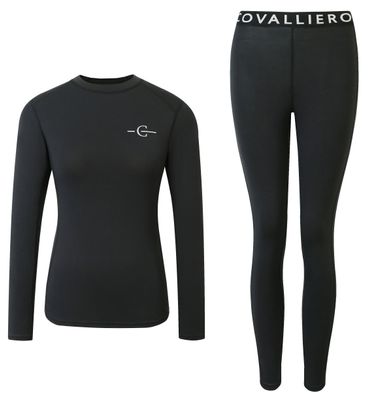 Covalliero Damen Funktionsunterwäsche black H/W 2025