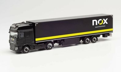 Herpa 313339 - DAF XF SSC Gardinenplanen-Sattelzug "Gaida Transporte/NOX". 1:87