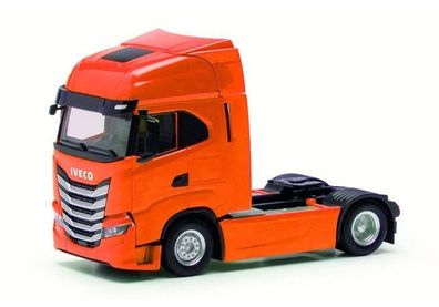 Herpa 313445-003 | Iveco S-Way | 2achs | tieforange | 1:87
